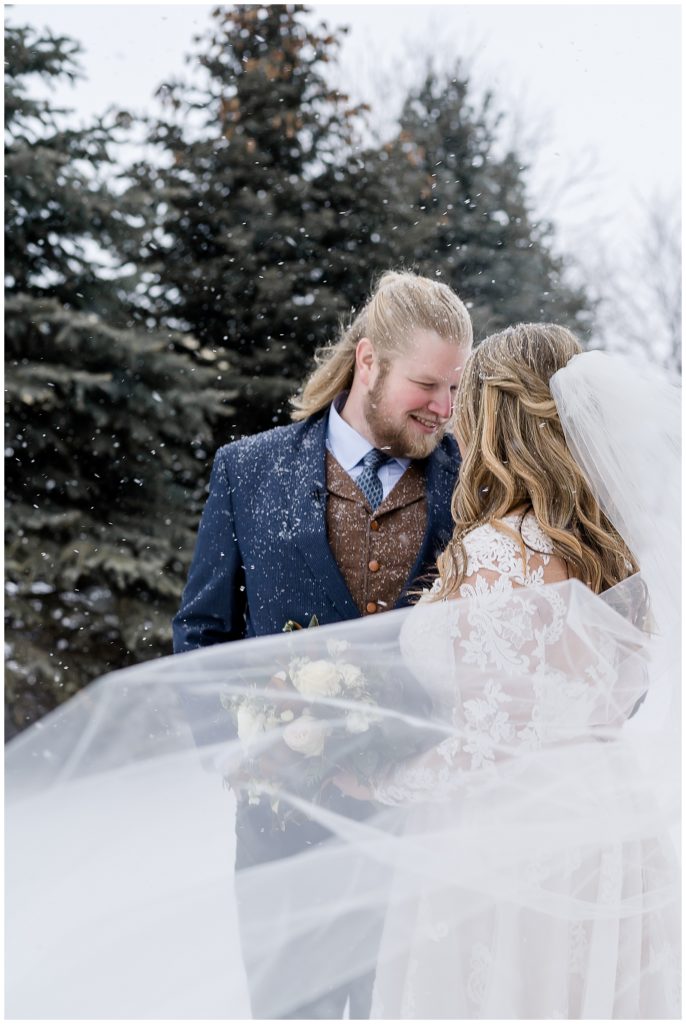 Minnesota Winter Wedding