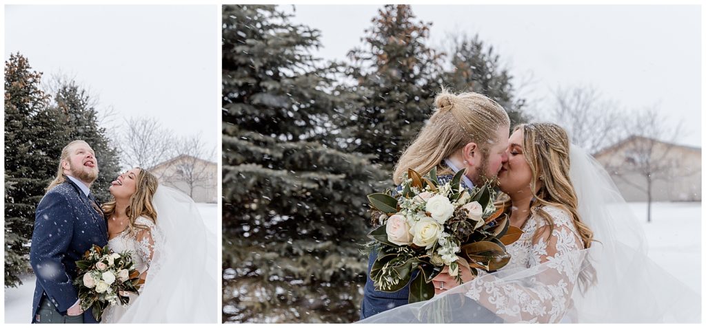 Minnesota Winter Wedding
