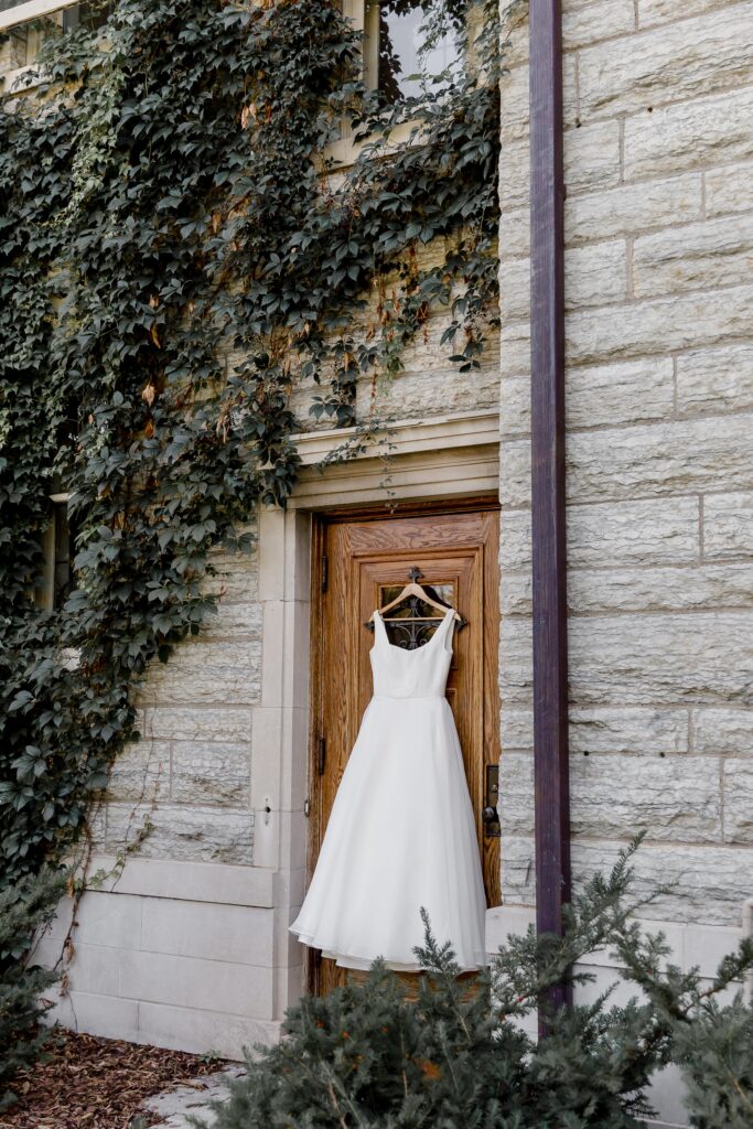 Wedding Dress Details Shot