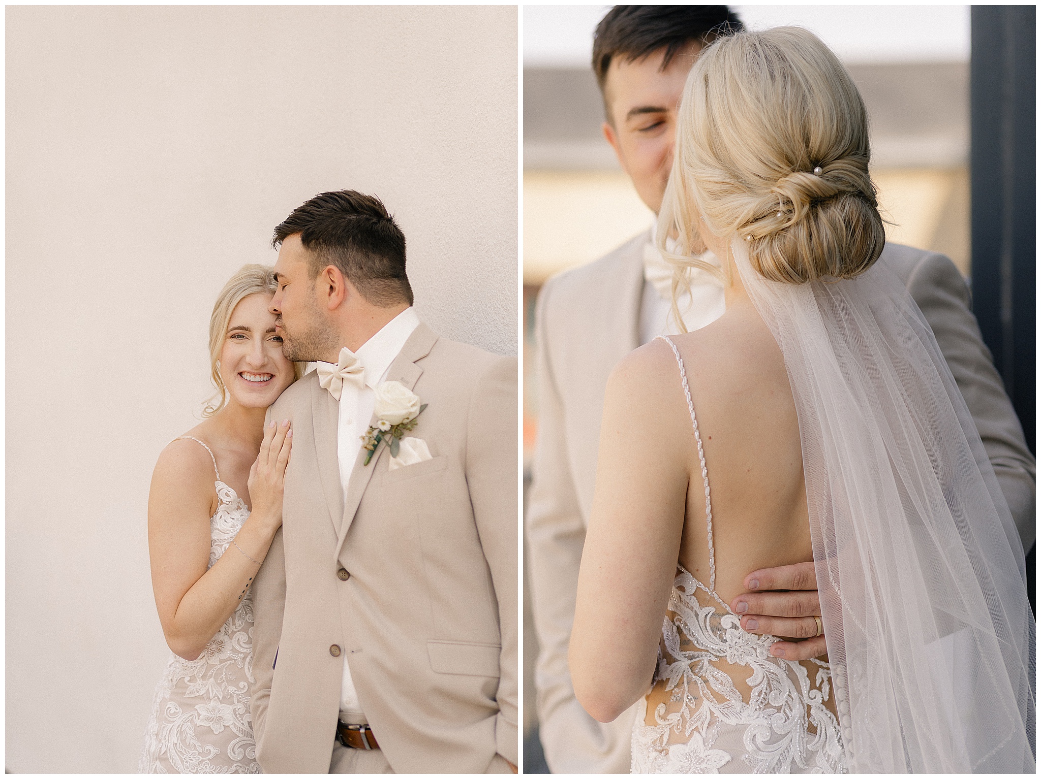 emotional wedding vows photographed by Minnesota wedding photographer
